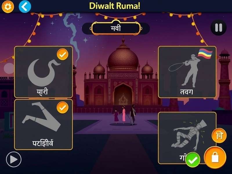 Indian Ruins Gold Diwali Event