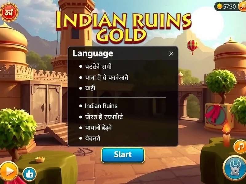 Indian Ruins Gold Game Screenshot